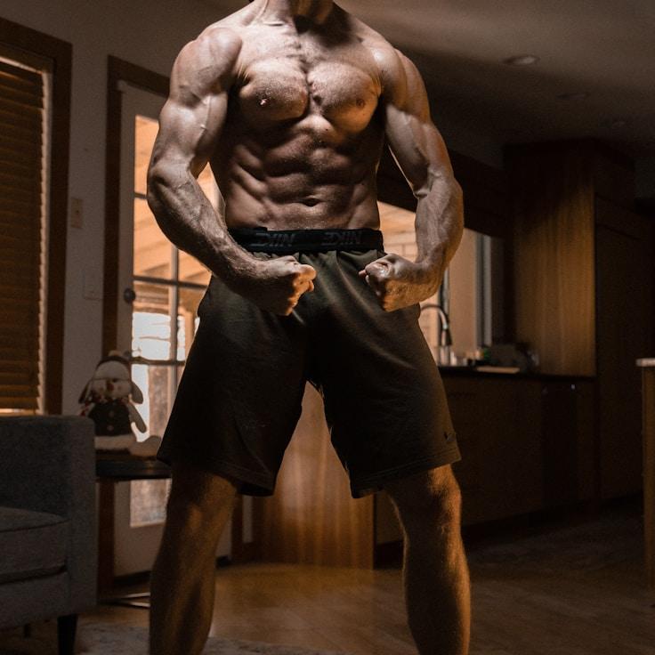 Modern fitness club interior